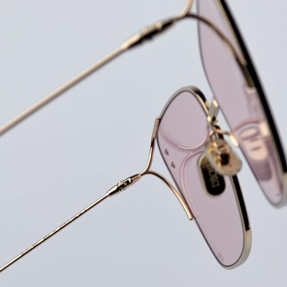 Dior MISSDIOR B2U CD40095U 10Y Women BRAND NEW Sunglasses Gold Pink Butterfly main image 4
